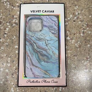 Velvet Caviar Blue Marble Phone Case iPhone 13 Pro Max